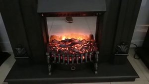 Электрокамин Ottawa Std/Eug с очагом Fobos Lux Black