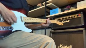 Marshall JTM60 With Fender American Standard Telecaster Sunburst 2015