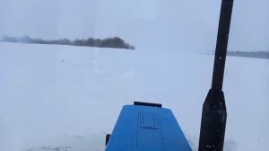 Мтз 82.1! Снегозадержание на Беларусе!