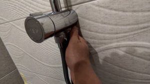 Установка поддона и стеклянной шторки от фирмы Ravak+Душевая система с тропическим душем Grohe.