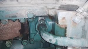 Теч в термостате на VOLVO FM 420 - The leak in the thermostat to VOLVO FM 420