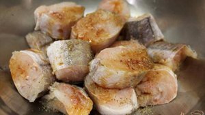 Хек жаренный