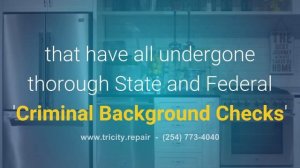 Appliance Repair Temple TX - Review Video