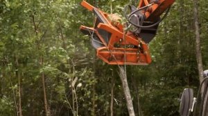 Дисковый мульчер UM-Forest D-100H на Hitachi 130