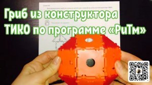 Изготовление гриба из конструктора ТИКО