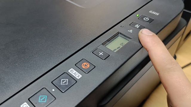 Canon g2415 очистка печатающей головки без драйвера и ПК ноутбука.