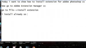 how to install extension adobe photoshop cc