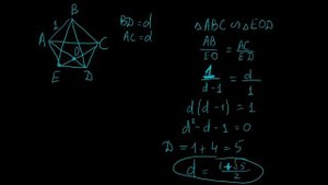 Что такое число ф? Золотое сечение || ф - число Бога.