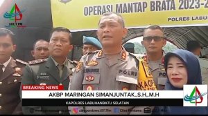 PERSIAPAN OPERASI MANTAP BRATA POLRES LABUSEL