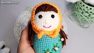 Амигуруми: схема Матрёшка. Игрушки вязаные крючком - Free crochet patterns.