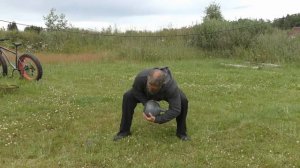 КОЛОБОК - УПРАЖНЕНИЕ С ГИРЕЙ  №9 \ Умный Атлетизм - серия "Основы работы с гирей"