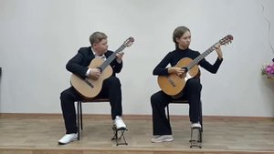 дуэт гитаристов "Баррэ" Д. Карлтон ДЖА ДА