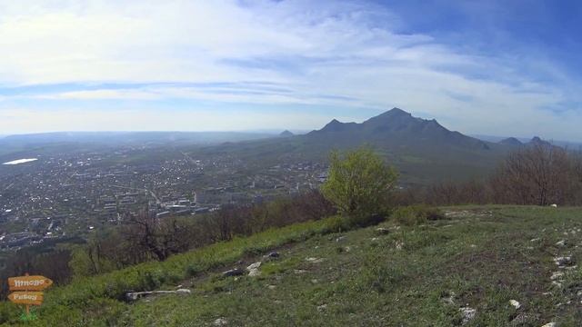 Гора Машук и канатная дорога.Пятигорск. Достопримечательности. смотреть онлайн