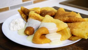 Самые вкусные блинчики. Блины на МАСЛЕНИЦУ, цыганка готовит.