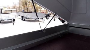 Прицеп Трейлер 829450 3,5 *1,5 R16 с пластиковой крышкой