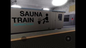 Robloxian automatic subway 2 airport line sauna admin train