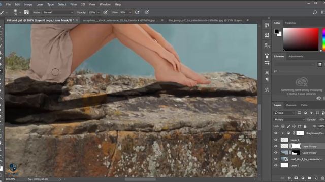 Photoshop cc Tutorial: Sad Girl HD Wallpaper | (Manipulation) смотреть онлайн