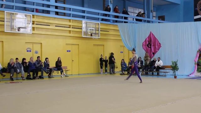 Открытый Чемпионат Черниговской обл. 13.05.2017, Синицына София (2004), обруч смотреть онлайн