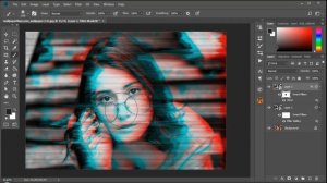 How to Make Glitch Effect in PhotoShop - #photoshoptutorial