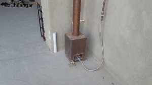 Котёл на 10 кВт на газу + Отопления из полипропилена. Kotyol ysash. otopleniya utkazish.