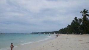 Boracay. White Beach.  Station 3 . September 2016. Боракай. Пляж за 3-й станцией.