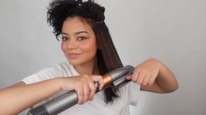 NEW DYSON AIRWRAP ON CURLY HAIR - HONEST REVIEW