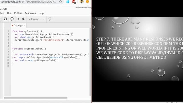 How to validate web url in google spreadsheet смотреть онлайн