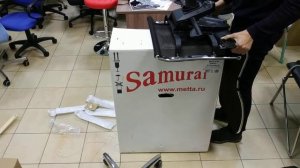 Сборка кресла samurai S-3.02