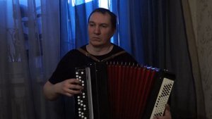 песня " Черный ворон" баян