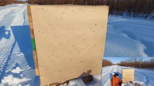 Охотничьи патроны Феттер и Главпатрон  12 калибр тестируем по бумаге