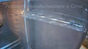 Ремонт холодильника Shivaki, не морозит.