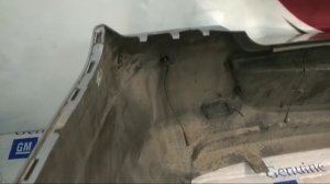 Голубой задний бампер Cobalt