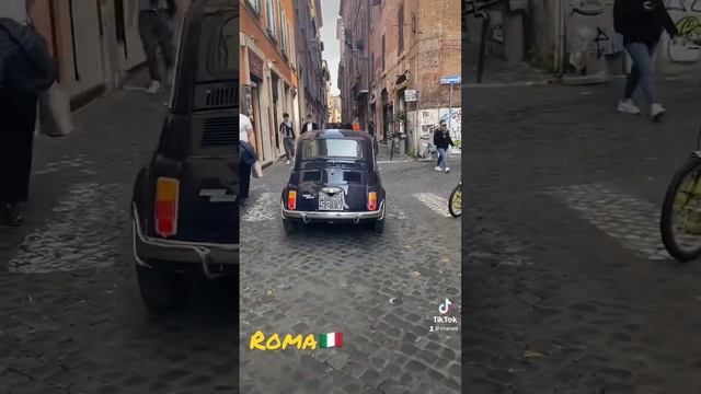 #italy #rome #trip #tourism #fiat #fiat500 #road #shortvideo
