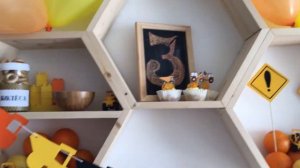 день рождения в стиле стройка construction birthday party