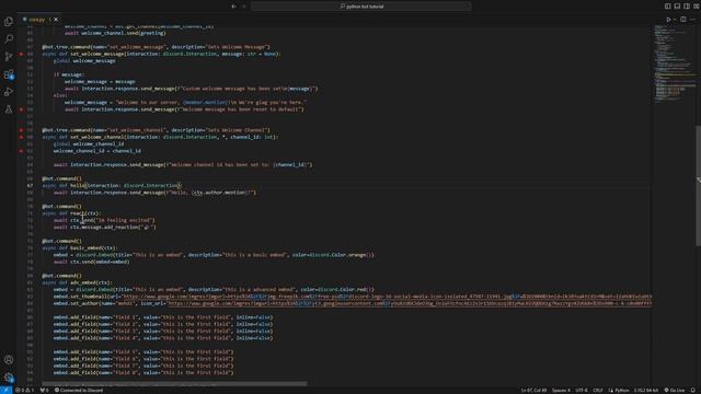 Discord Bot w/Python | Part 4: SlashCommands | 2023