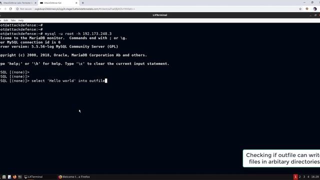 Linux Security Exploitation: RCE via MySQL