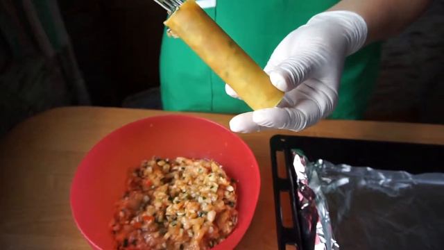 Как Приготовить Домашние Каннеллони с Фаршем в Духовке?♨️ смотреть онлайн