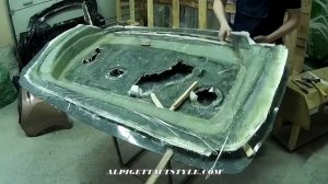 3 ч. Карбон-Стеклопластиковые двери Oprel Astra J OPC|GTC