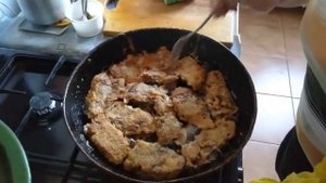 Как приготовить печень говяжью в кляре БАБУШКА ГОТОВИТ