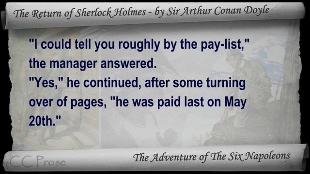 Adventure 08 - The Return of Sherlock Holmes by Sir Arthur Conan Doyle смотреть онлайн