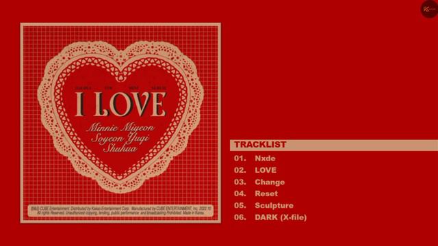 [EP] (G)I-DLE - I love | Full Album Playlist смотреть онлайн