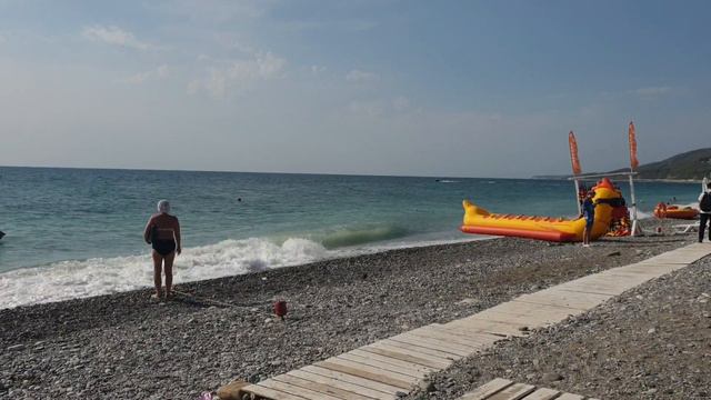Вы отмечали? Всемирный день моря. Пляж Дельфин. Развлечения. Лазаревское Сочи. Погода 28.09.2023