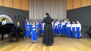 Младший хор "КОНСОНАНС" А. Аренский "Спи, дитя мое, усни" М. Славкин "Сверчок"