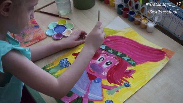 Мастер-класс по рисованию "Розочка" от творческой мастерской "Белая ворона" @ninenoks_art