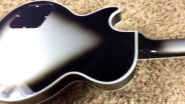 Trogly's Guitars: 2014 Gibson Les Paul Custom One Pickup Silverburst смотреть онлайн