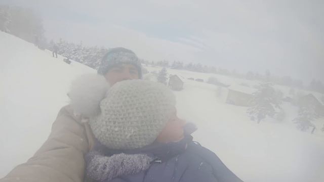 Крым, январь 2021: транспортный коллапс на Ай-Петри, заснеженный Кастрополь. Зима в Ялте смотреть онлайн