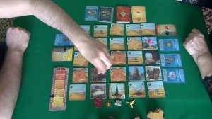 269 Запретная пустыня - играем в настольную игру.