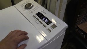 Стиральная машина Midea как ввести в диагностику