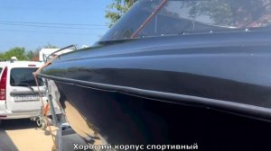 Чёрная Касатка-700 спорт на тёмном салоне.