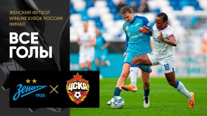 Зенит - ЦСКА. Все голы турнира Winline Кубок России 15.10.2023